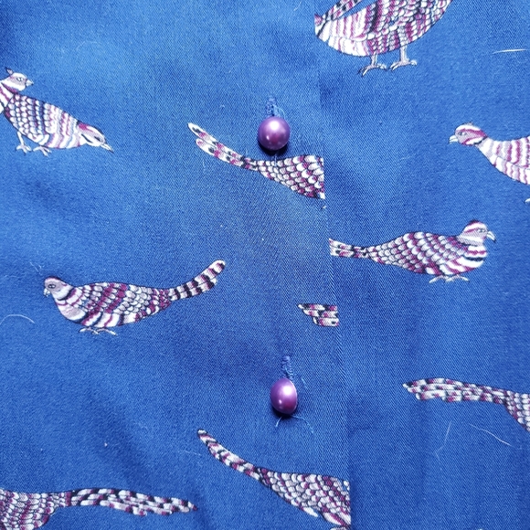 Vintage Grouse Blouse - Picture 2 of 3